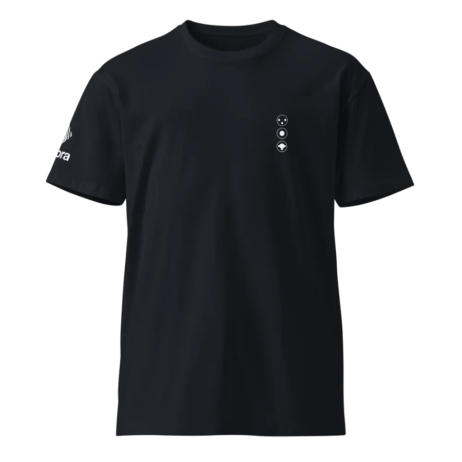Camiseta Negra de manga corta - El rider técnico product image (2)