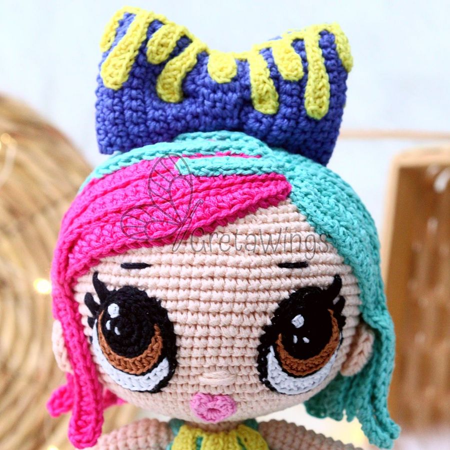 Amigurumi LoL Dolls Splashes Pattern (Digital Download) product image (5)