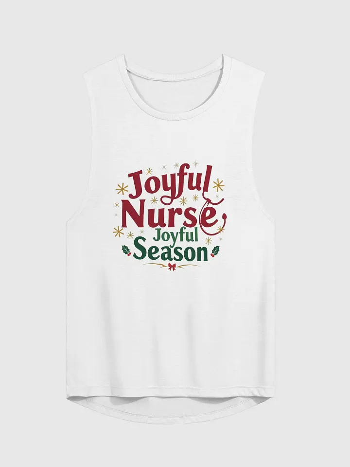 Joyful Nurse Festive Muscle Tank product image (1)