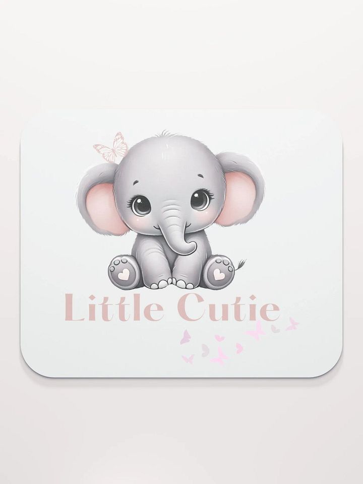 Little Cutie Elephant Mouse Pad product image (2)