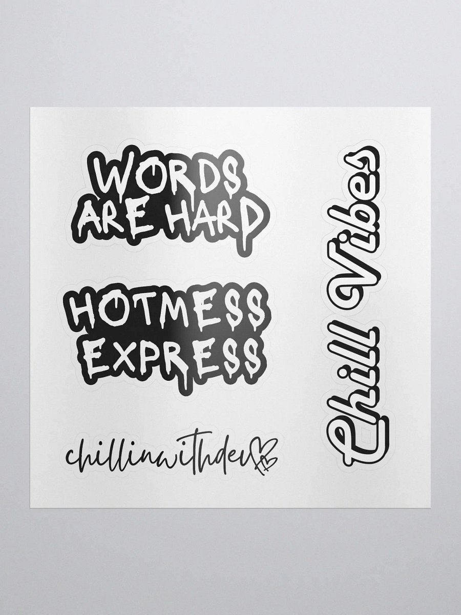 Black & White Sticker Pack product image (1)