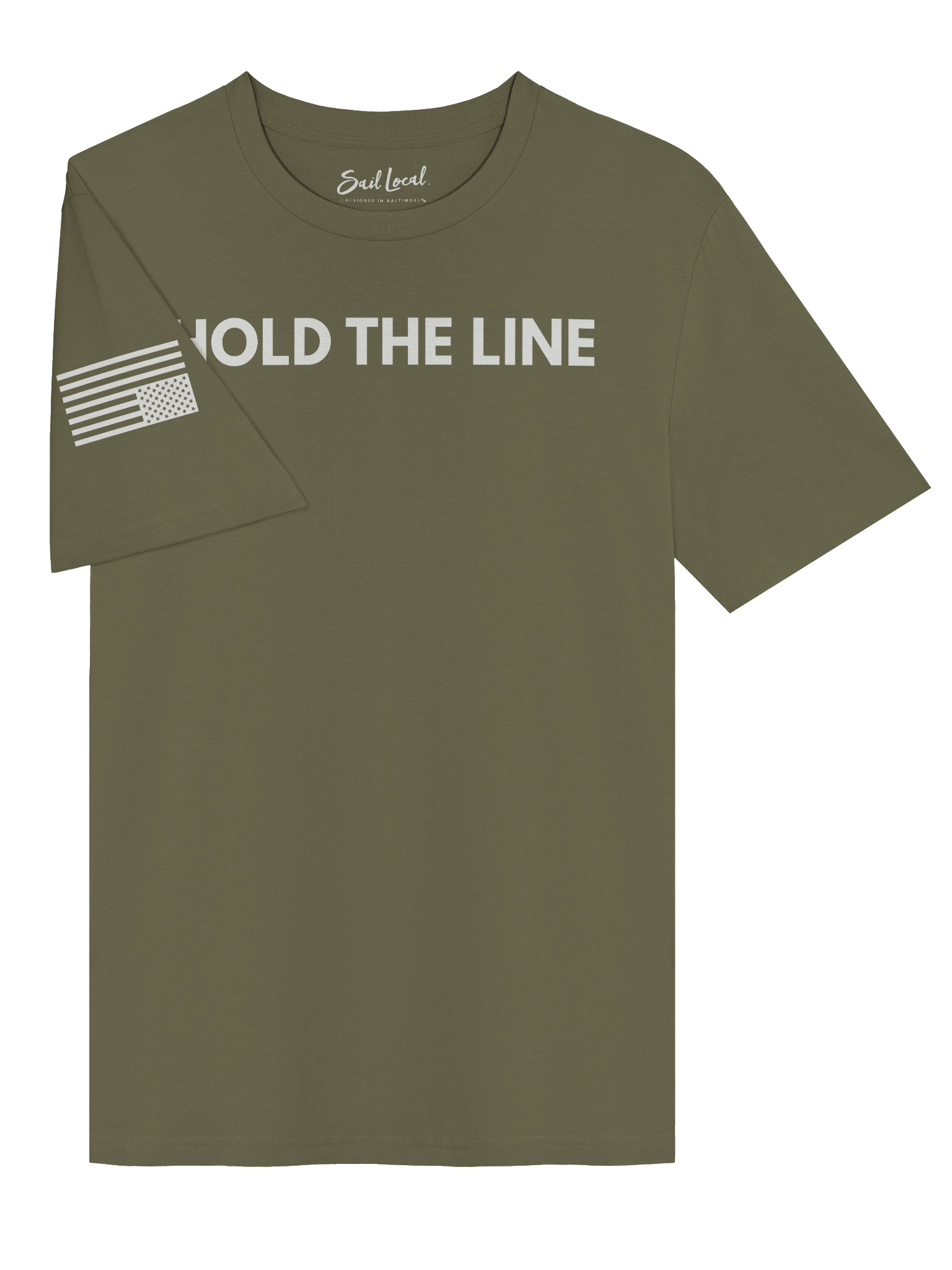 HOLD THE LINE Distress Flag Tee product image (3)