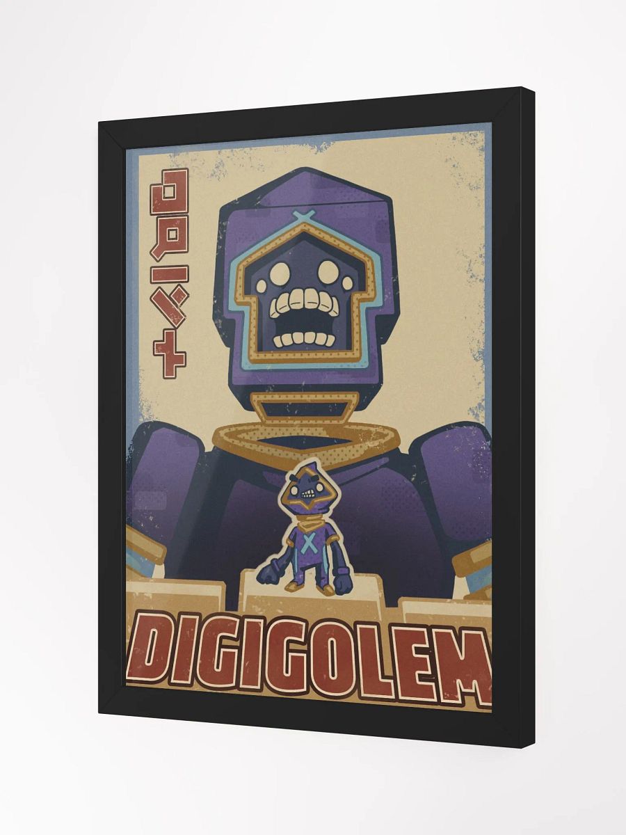 DigiGolem Framed Poster product image (3)