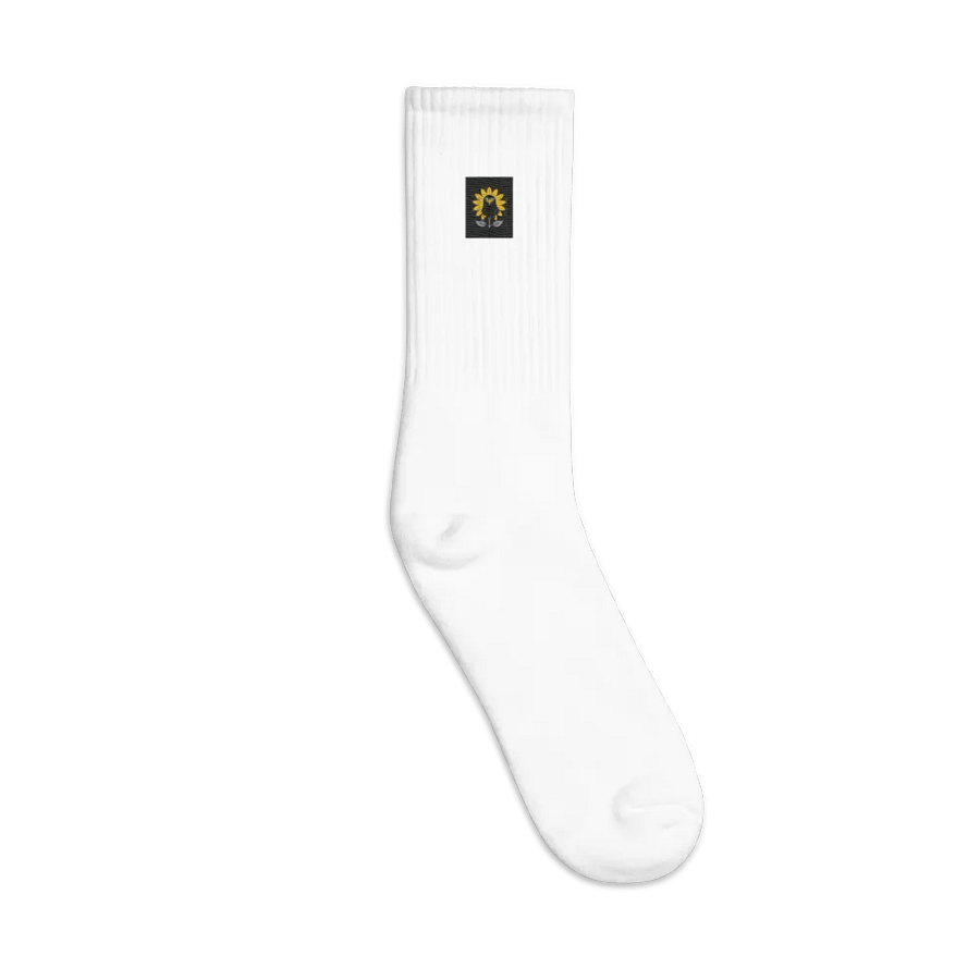 SOCCO Embroidered Crew Socks - BIRD VIBE product image (4)