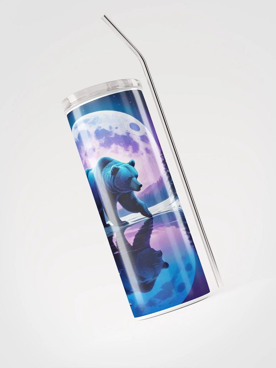 Stainess Steel Bear Reflection Tumbler product image (3)