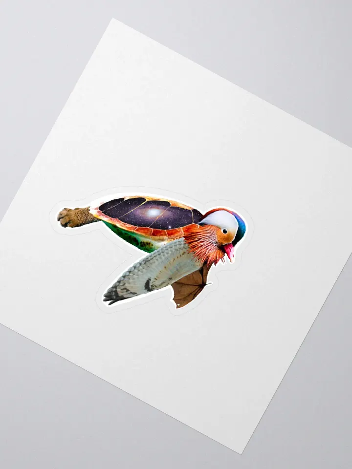 The Cosmic Durtle Sticker product image (2)