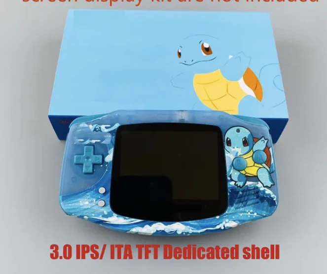 Squirtle Shell With All Buttons Custom Box & IPS 3.0 Laminated Panel Bundle product image (1)