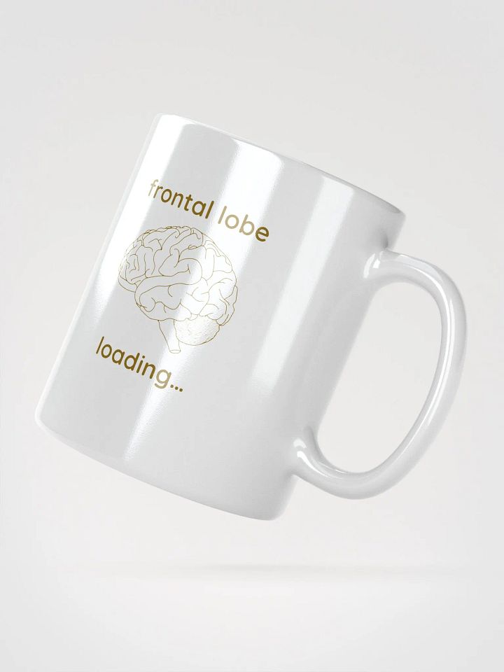 frontal lobe loading... mug (mustard) product image (6)