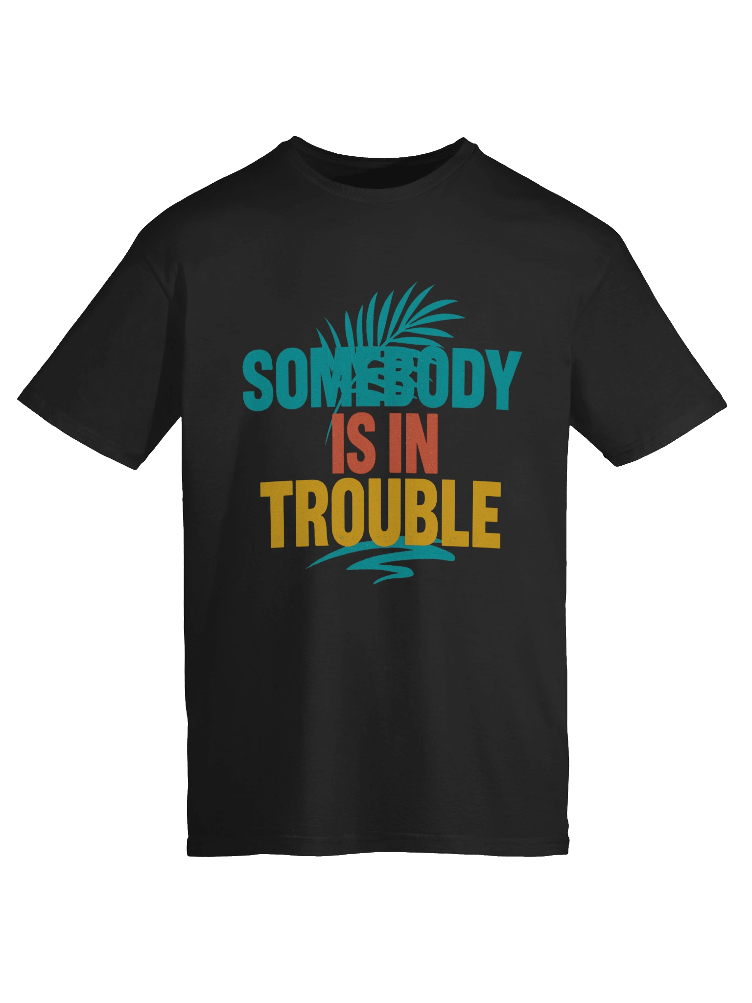 Trouble in Paradise Palm T-Shirt product image (62)