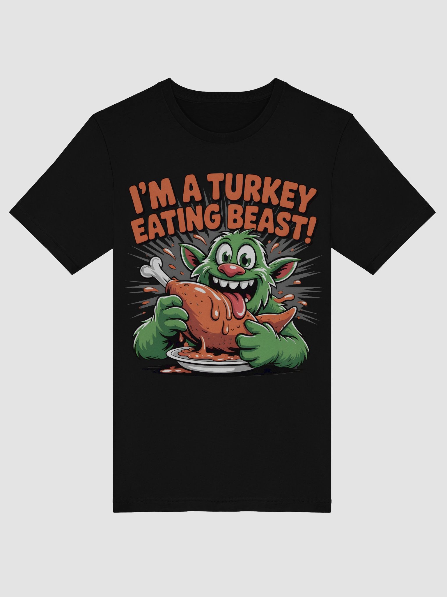 Beastly Turkey Eater T-Shirt product image (45)