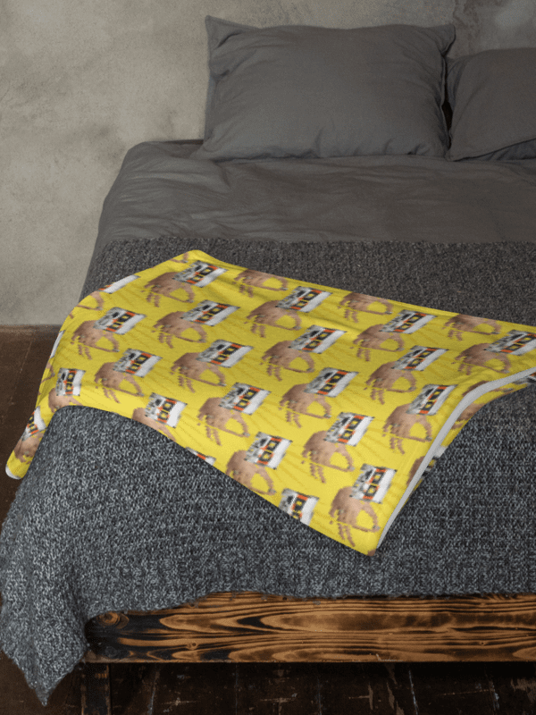 ANALOGIC II by Frank Fonik, EDM Techno 80`s Throw Blanket product image (2)