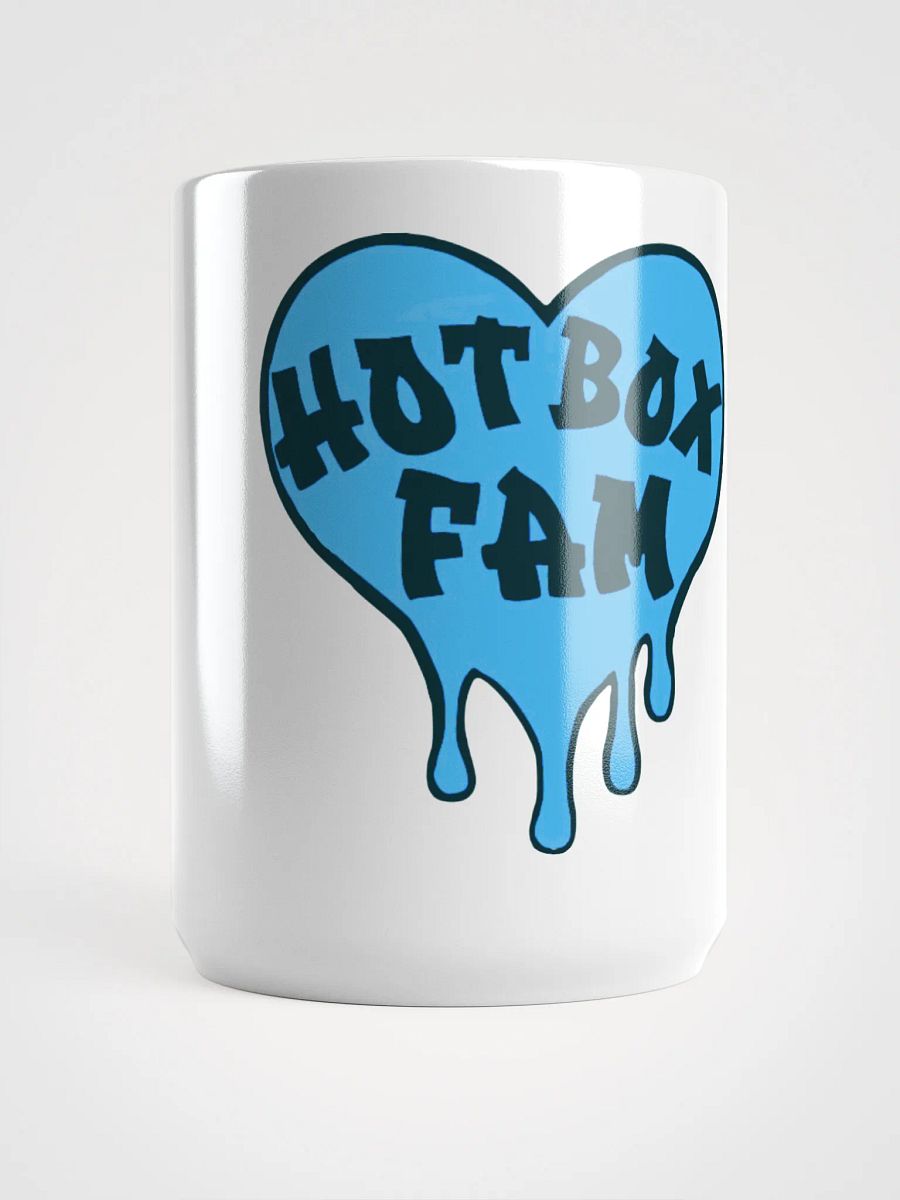HOT BOX FAM SOLID BLUE LOGO COFFEE MUG product image (5)