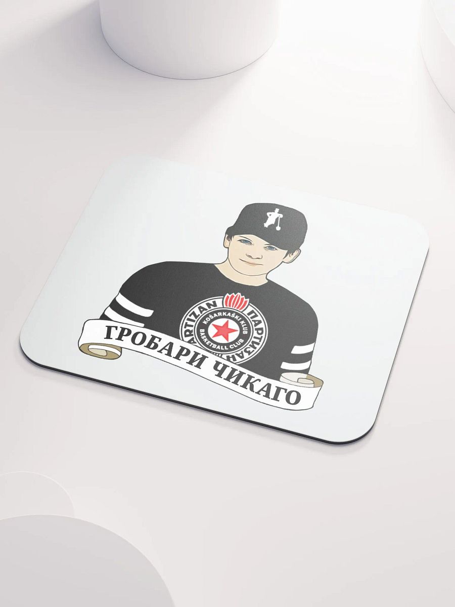 Grobari Čikago KK Partizan Classic Mouse Pad product image (3)
