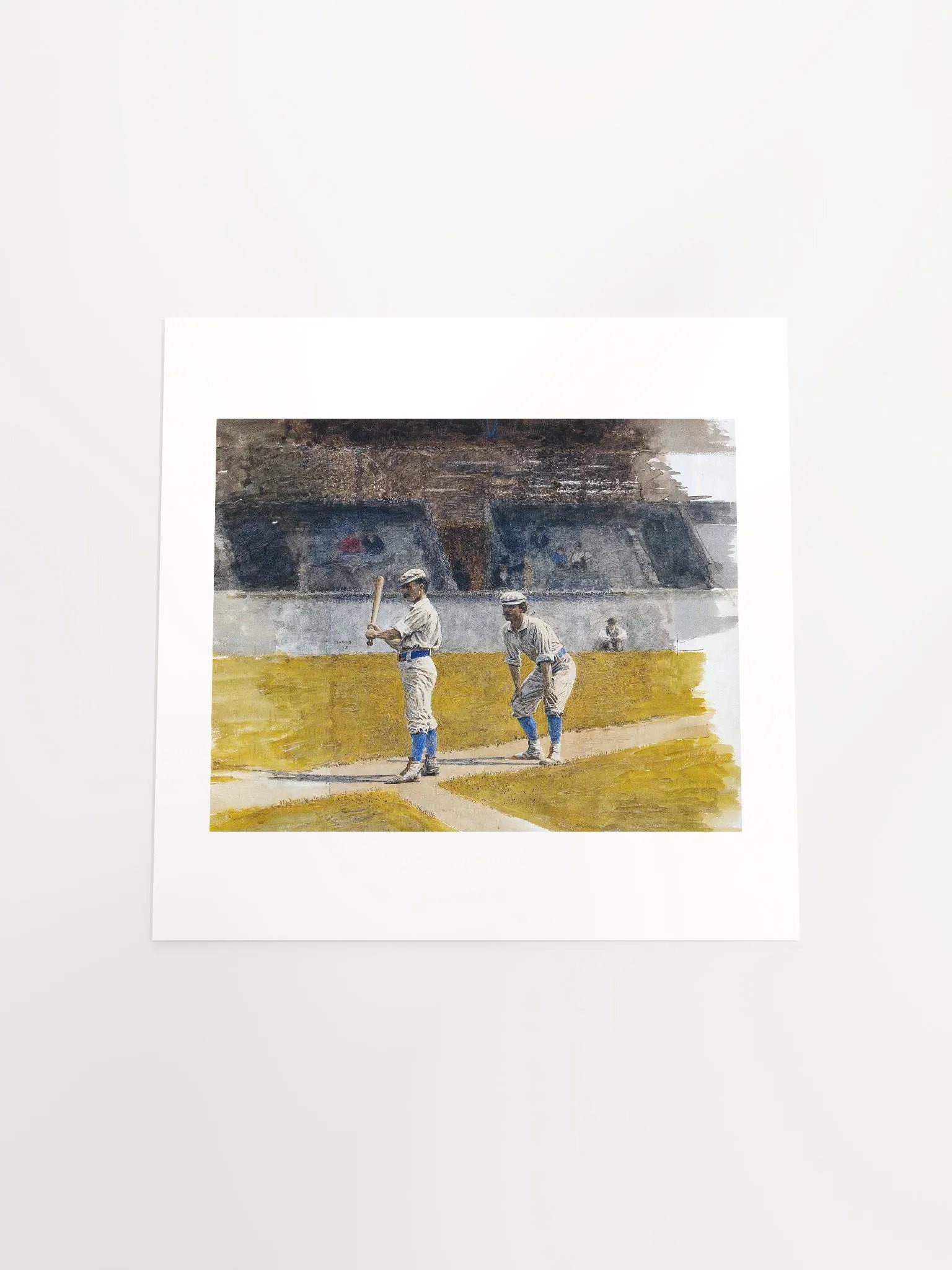Baseball Players Practicing by Thomas Eakins - Print product image (5)