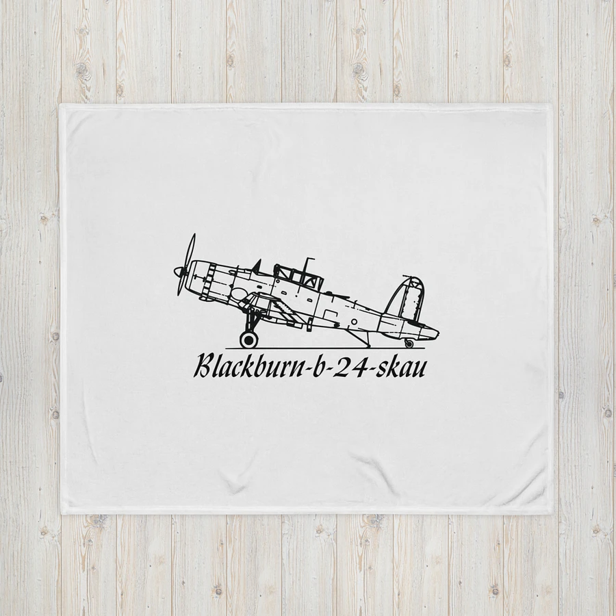 Blackburn b 24 skau Aircraft. Mystic Night Throw Blanket product image (16)