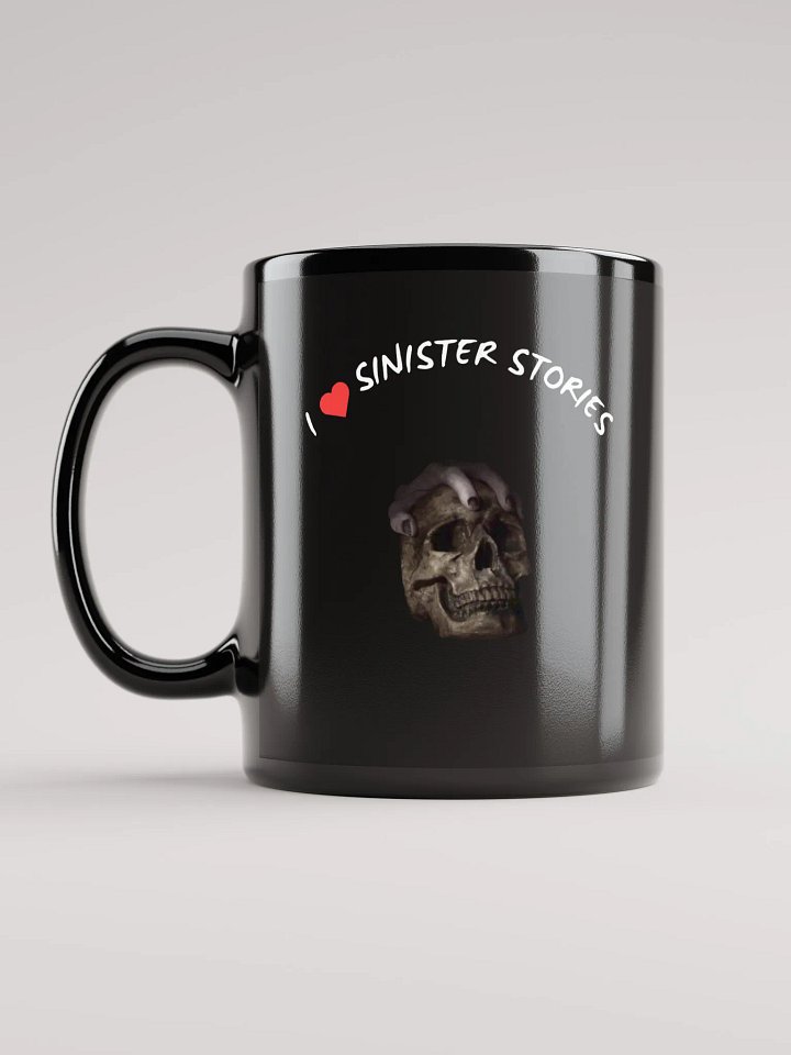 Sinister Skull Grip Mug – Blackout Edition product image (1)