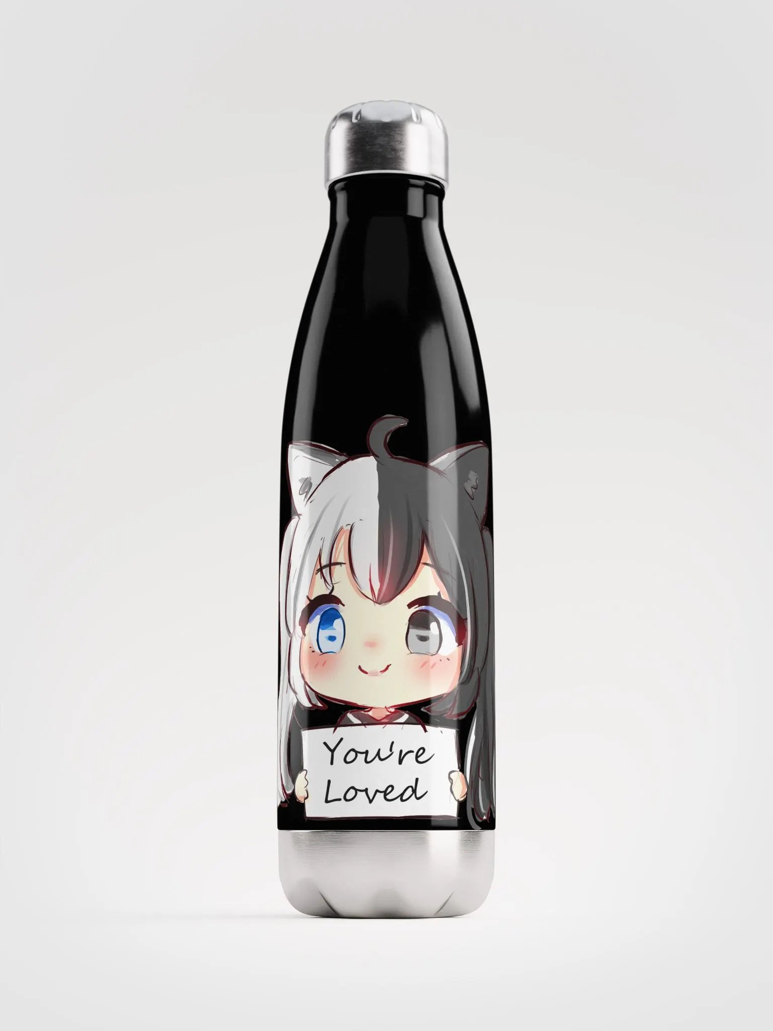Stainless Steel Water Bottle - Byakko You Are Loved Edition product image (1)