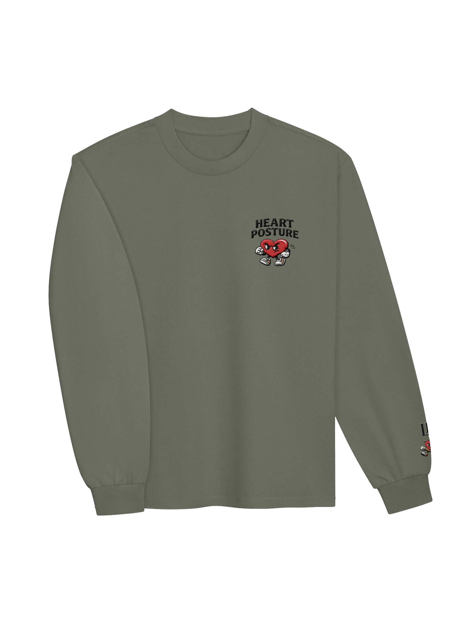 HEART POSTURE STITCH LONG SLEEVE product image (8)