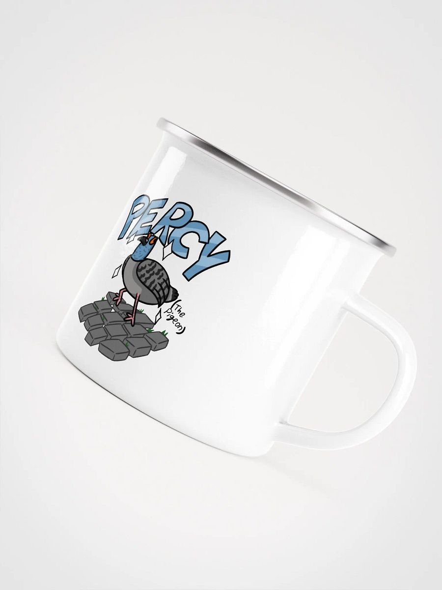 Percy the Pigeon Enamel Mug product image (3)