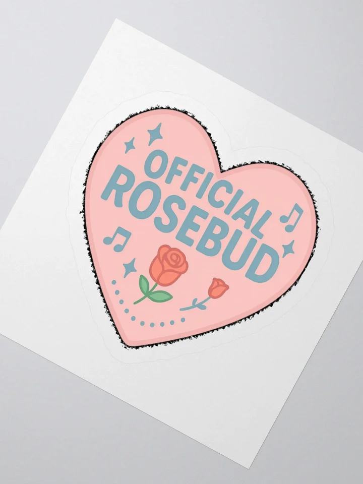 Official Rosebud Heart Stickers product image (2)