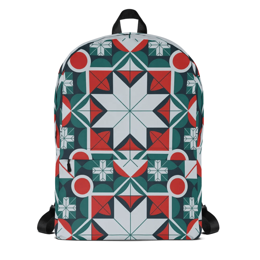 Kaleidoscope patterned All-Over Backpack product image (1)