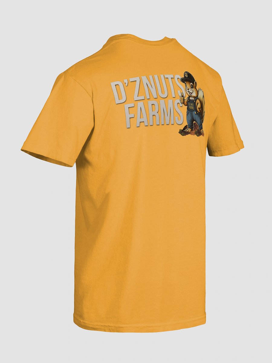 DZ Nutz Farms T-Shirt Yellow product image (10)