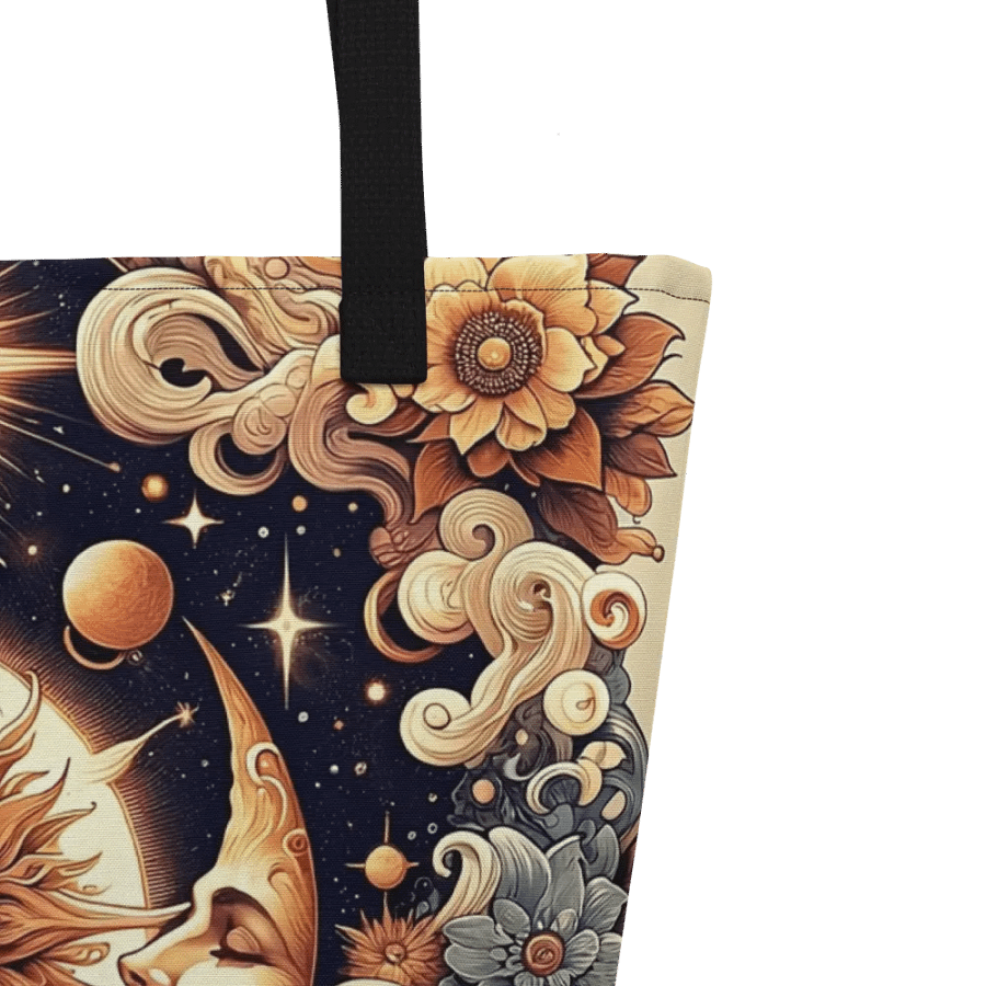 All-Over Print Large Tote Bag w/ Pocket product image (3)