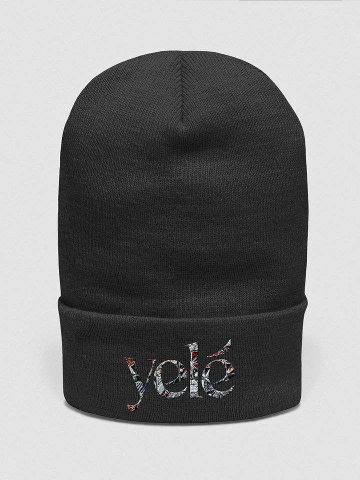 YOLO Patterned Beanie product image (1)