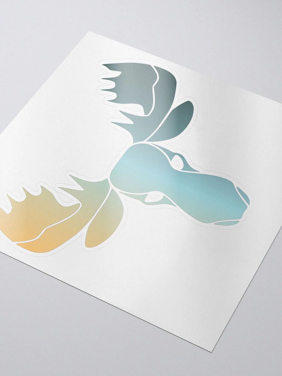 Colorful Madish Moose Logo Sticker product image (3)