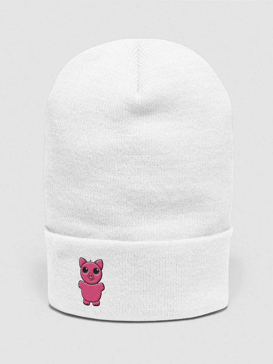 Squiggly Heart Cuffed Beanie product image (2)