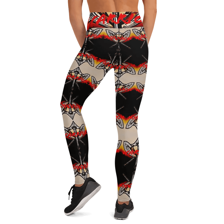 Symmetrical Moth All-Over Yoga Leggings product image (5)