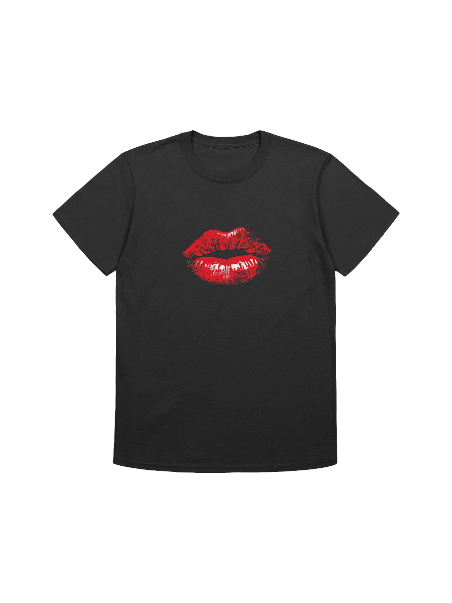 Red Lipstick Kiss Lips For Valentine’s Day Unisex T-Shirt product image (1)