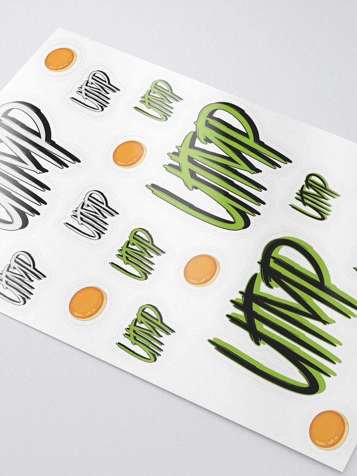Kiss Cut Sticker Sheet - UTMP Logo + Lil Cakes product image (1)