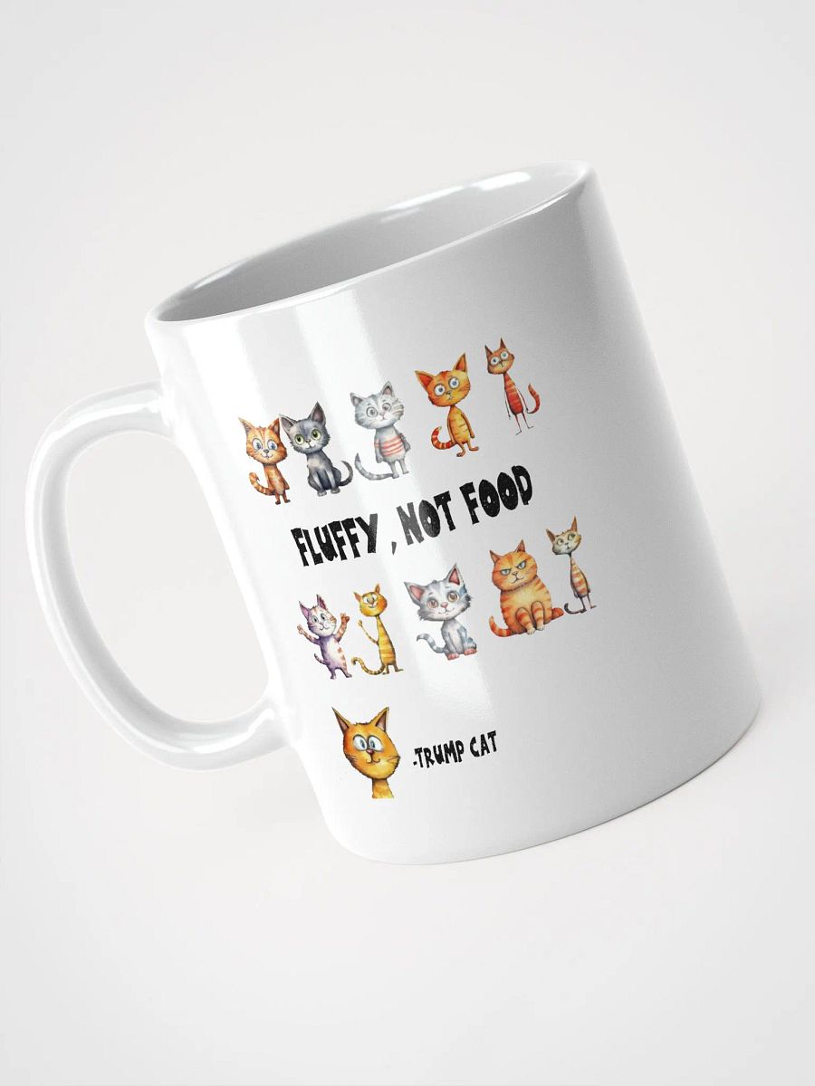 Fluffy, Not Food Cat Mug product image (9)