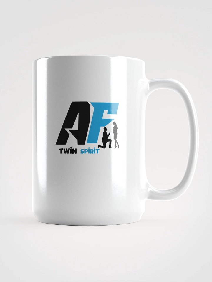 AF Twin Spirit Logo White Glossy Mug product image (1)
