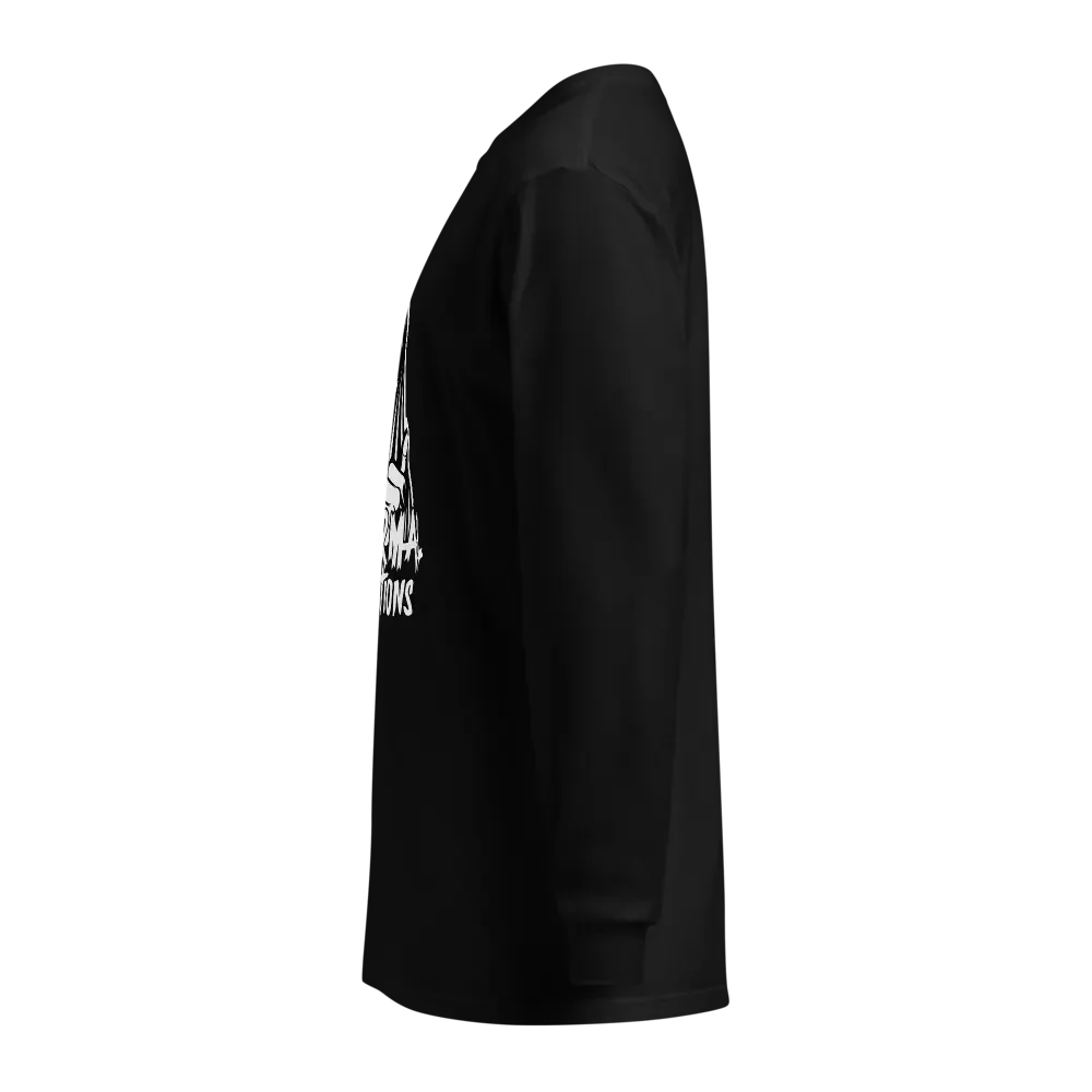 Ghostly Thumbs Up Unisex Long Sleeve Shirt product image (3)