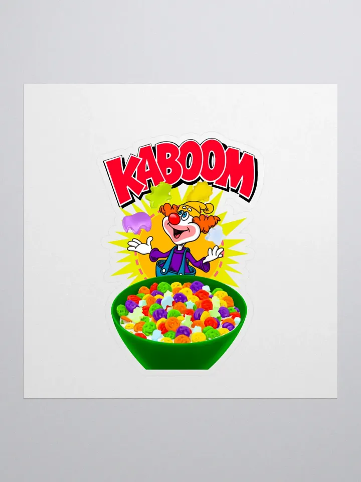🥣 Saturday Morning Breakfast Kaboom! Sticker 🥣 product image (1)