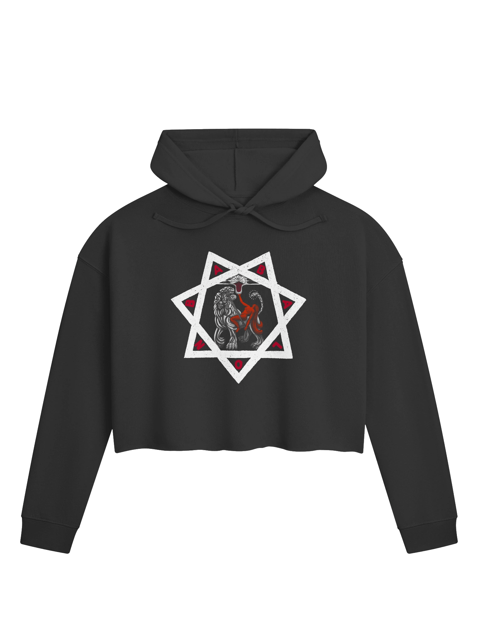 Scarlet Woman Cropped Hoodie product image (1)