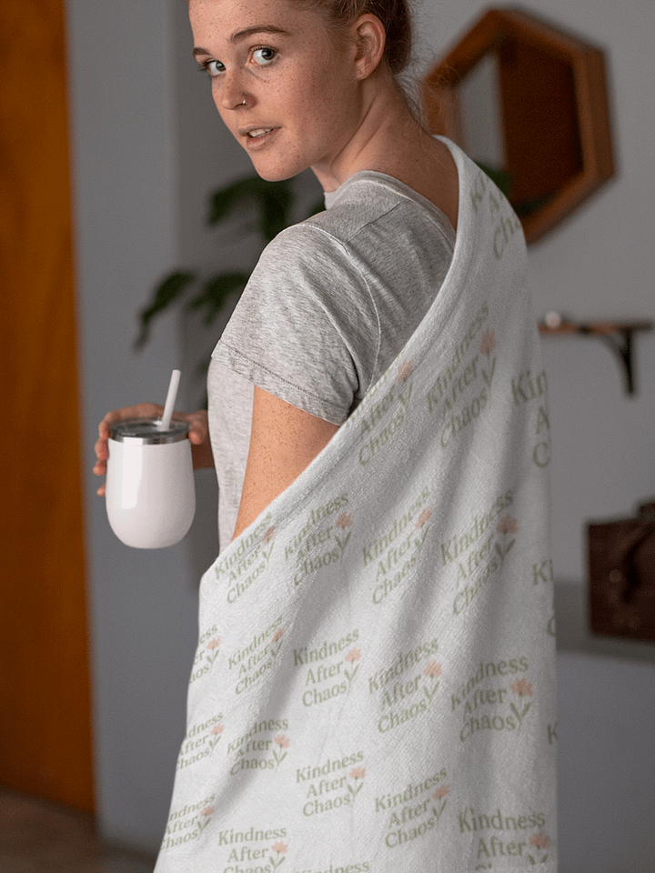 Kindness After Chaos Blanket product image (1)