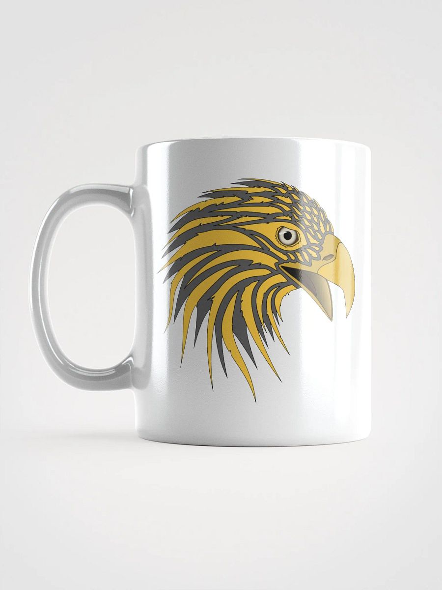 White Glossy Mug, Eagle product image (18)