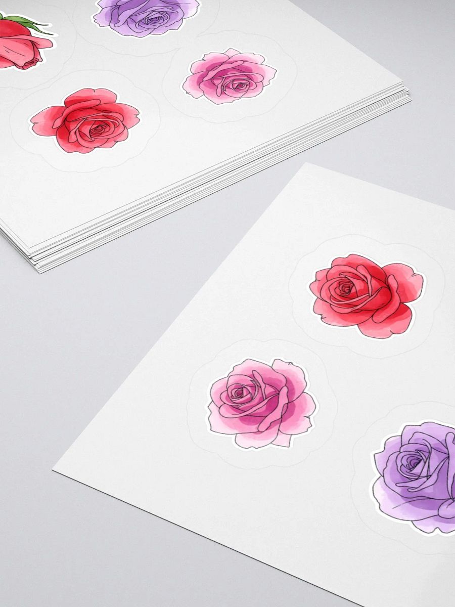Roses of Elegance Sticker Set product image (13)