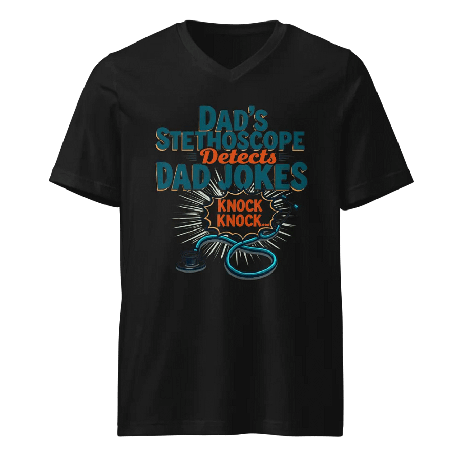 Dad's Stethoscope Knock Knock Tee product image (1)