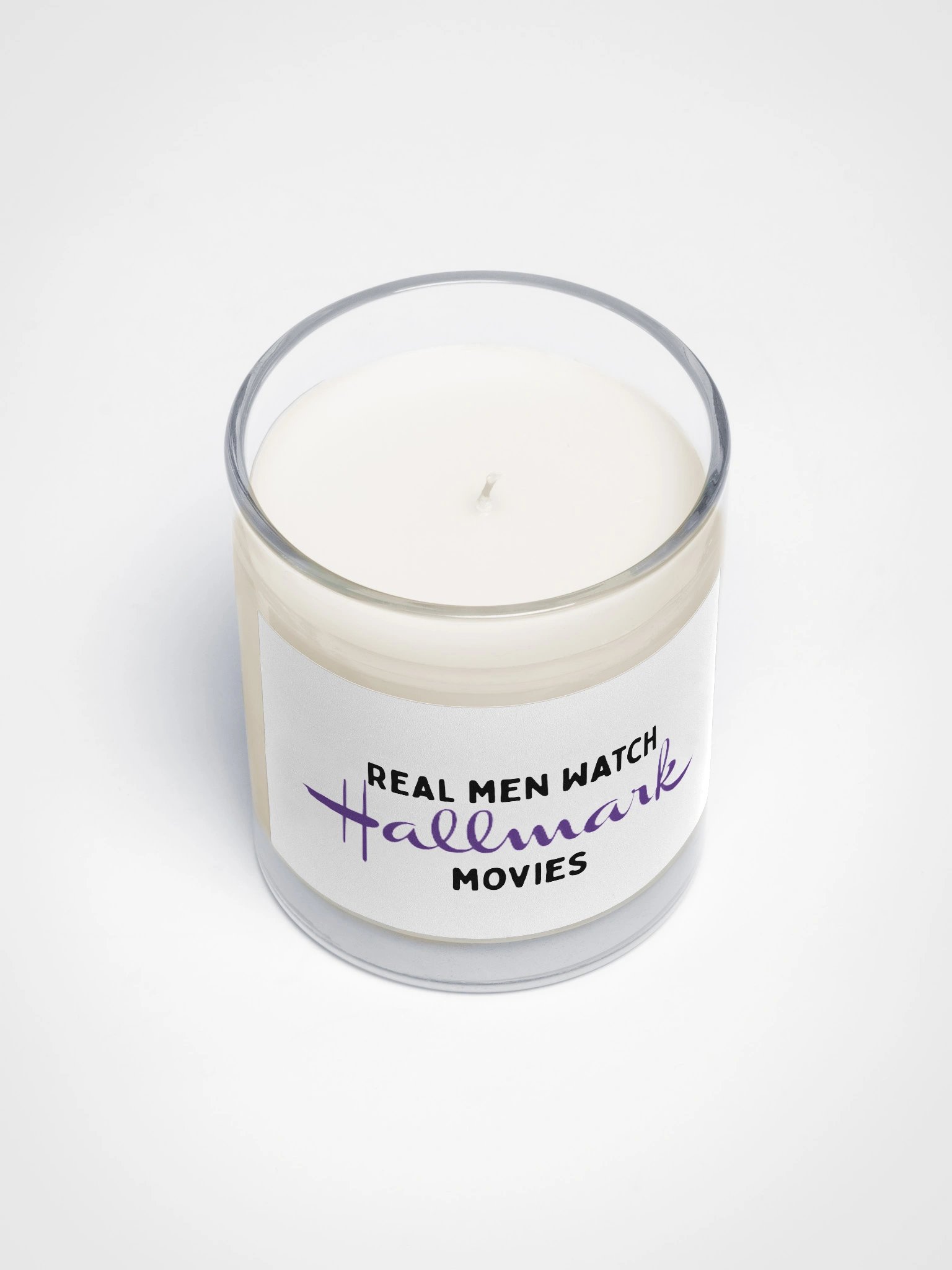 Real Men Watch Hallmark Movies – Soy Wax Candle product image (3)
