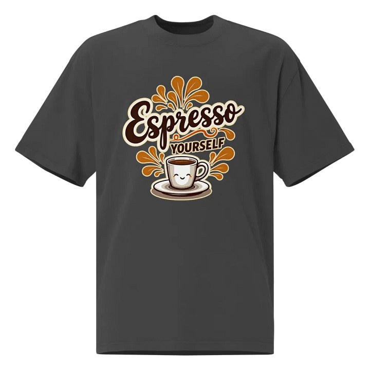 Espresso Yourself Cartoon T-Shirt product image (1)