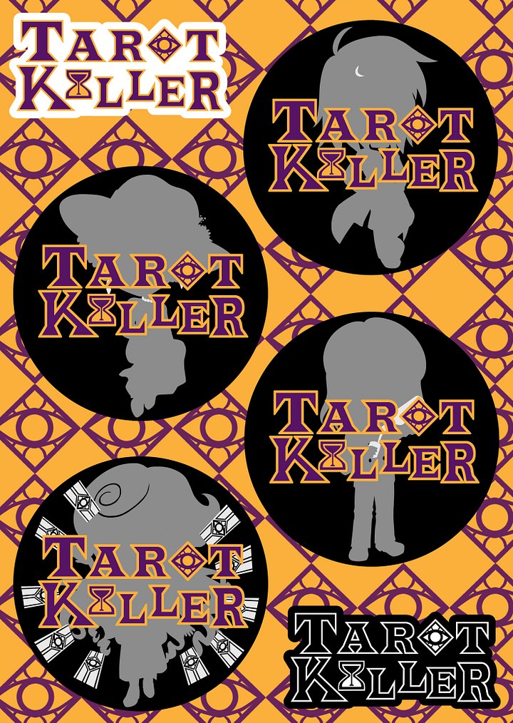 Silhouette Logo Sticker Set 01 product image (1)