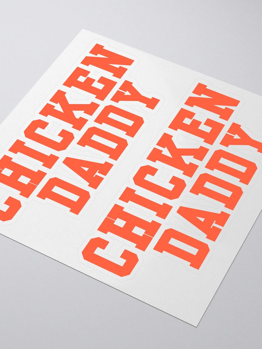 CHICKEN DADDY Stickers - 2 pack product image (3)