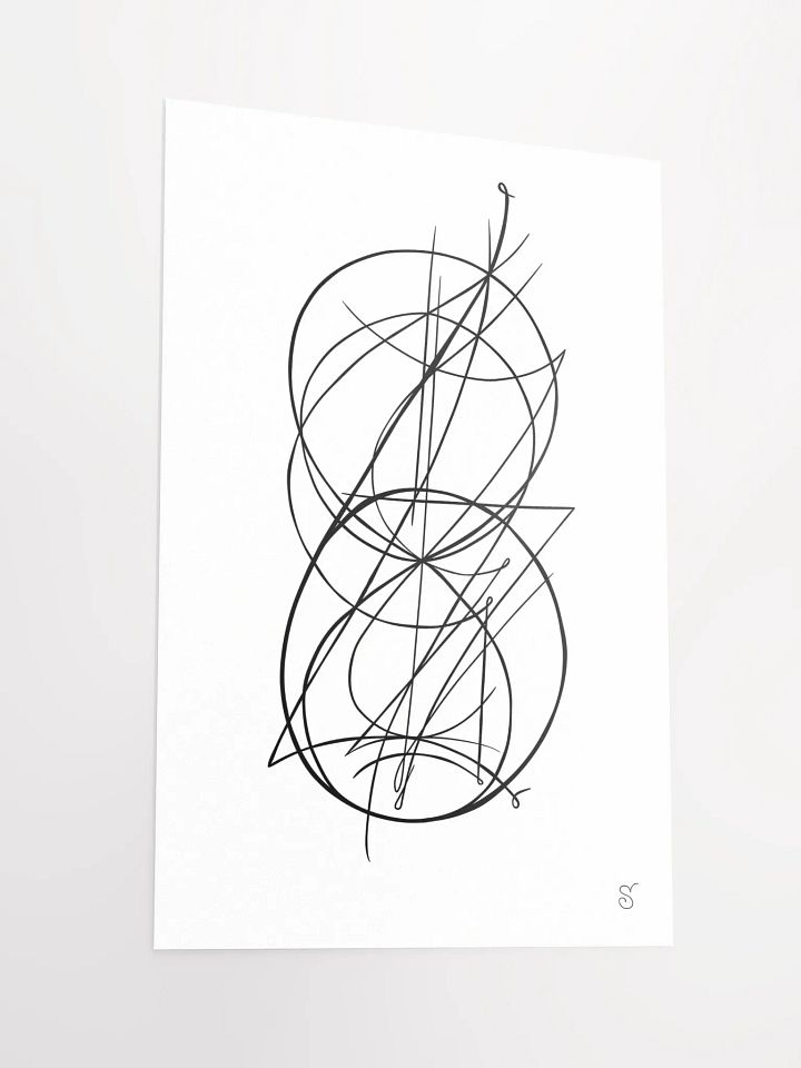Vibrant Matte Paper Poster: Transform Your Space! - Abstract Image No. 8 product image (2)
