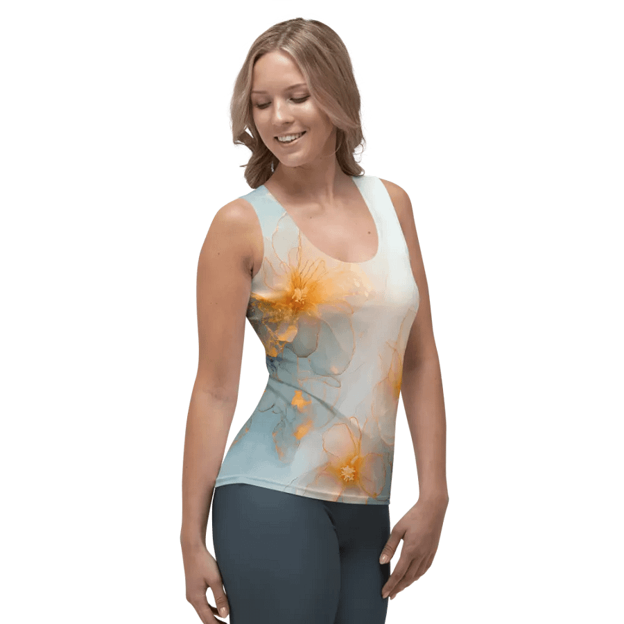 Ethereal Blossom All-Over Tank product image (4)