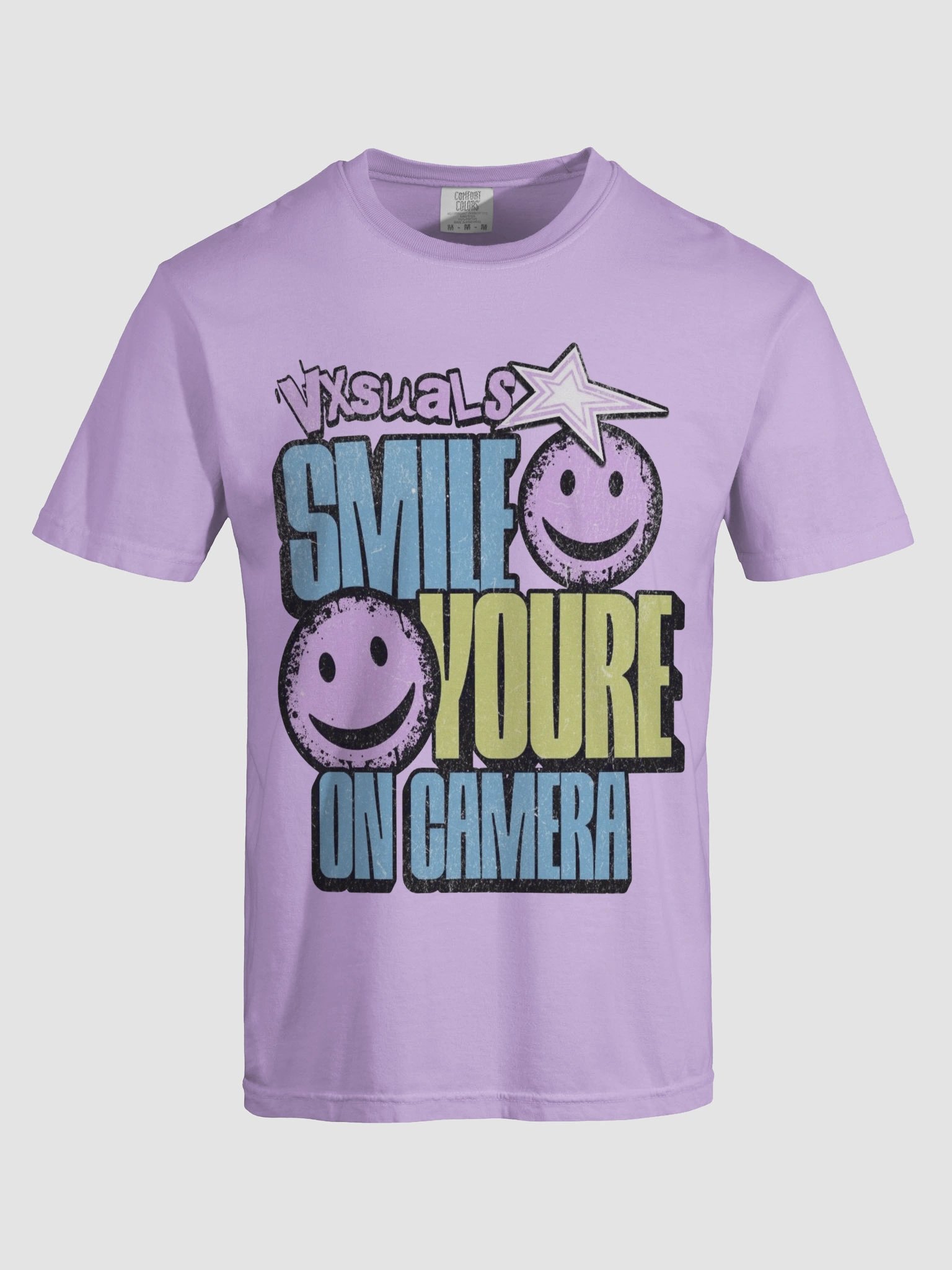 'Smile You're on Camera' Graphic T-Shirt product image (7)