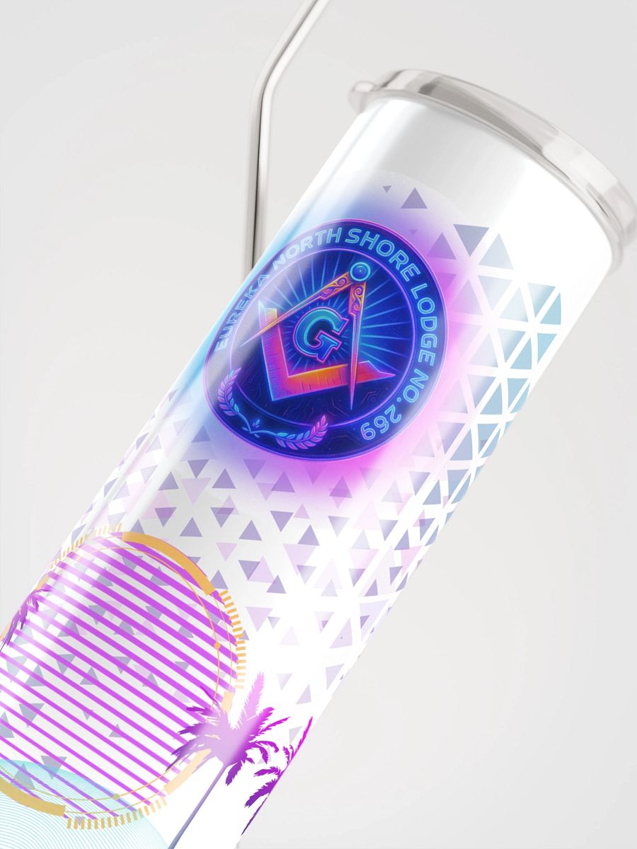 Travel Light Tumbler – Cyber Palm Edition product image (4)